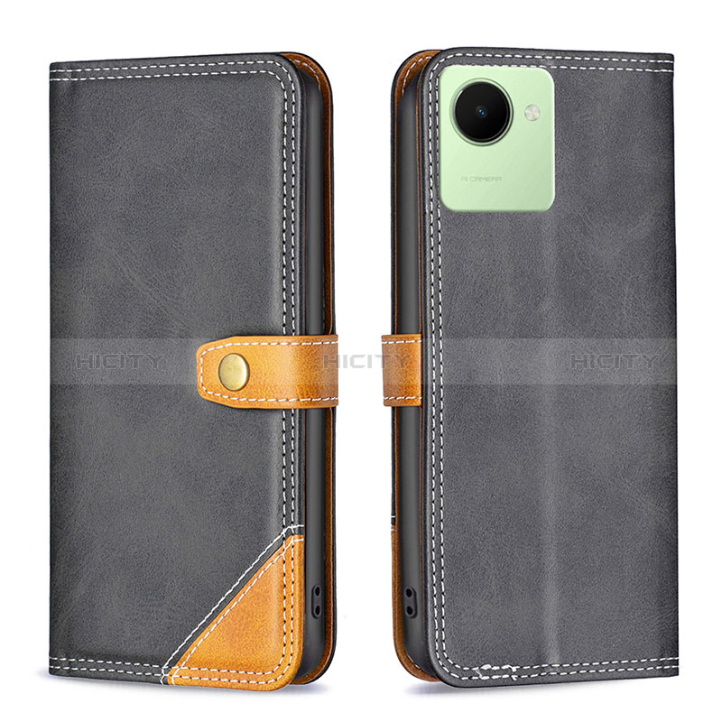 Coque Portefeuille Livre Cuir Etui Clapet B14F pour Realme C30s Plus