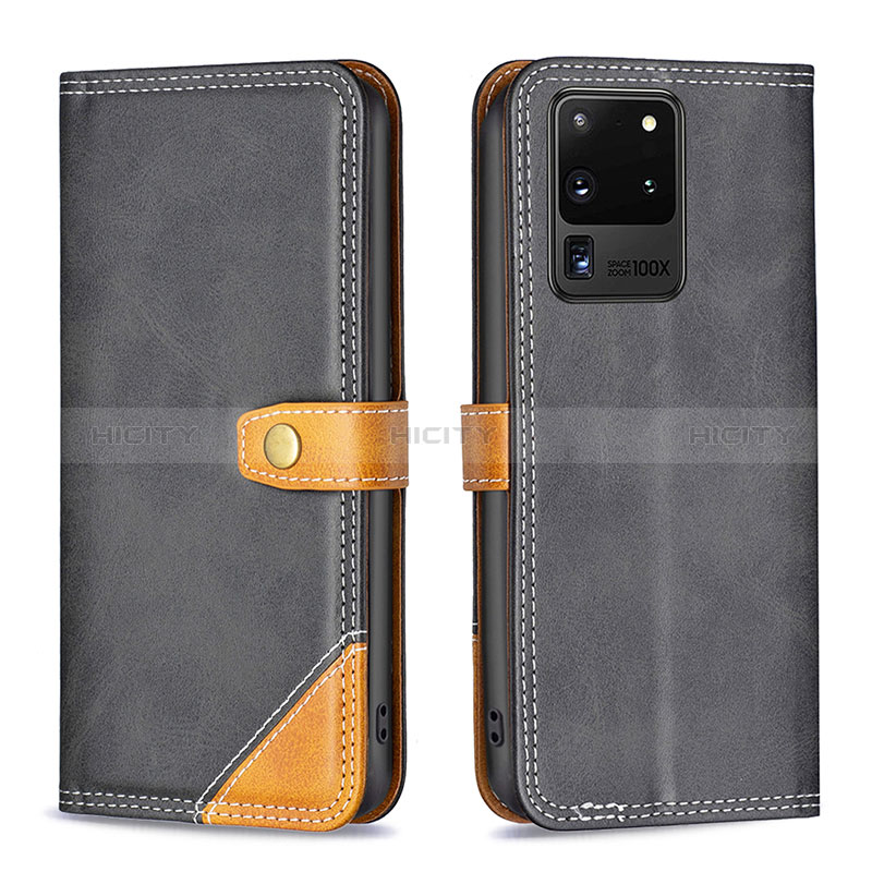 Coque Portefeuille Livre Cuir Etui Clapet B14F pour Samsung Galaxy S20 Ultra 5G Plus