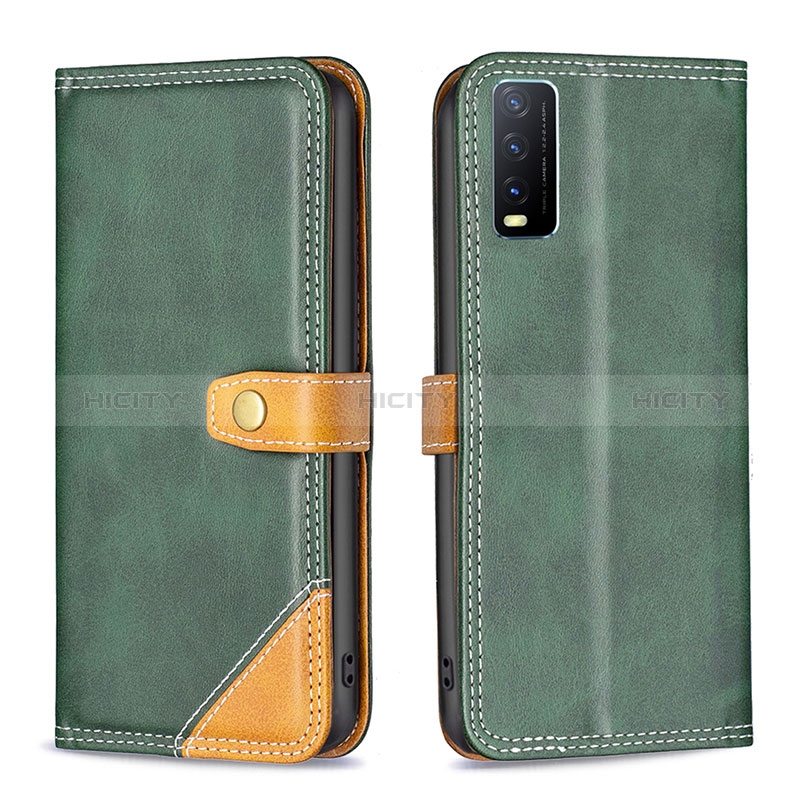 Coque Portefeuille Livre Cuir Etui Clapet B14F pour Vivo Y12G Plus