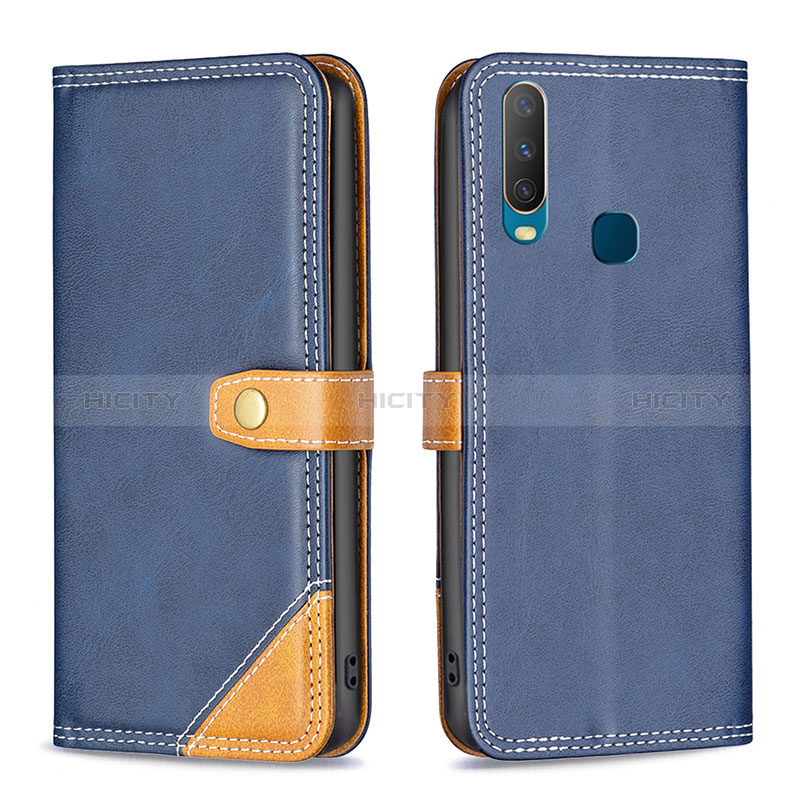 Coque Portefeuille Livre Cuir Etui Clapet B14F pour Vivo Y3s Plus