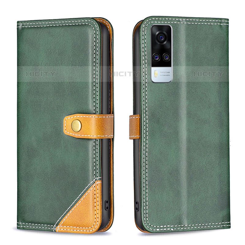 Coque Portefeuille Livre Cuir Etui Clapet B14F pour Vivo Y51A Plus