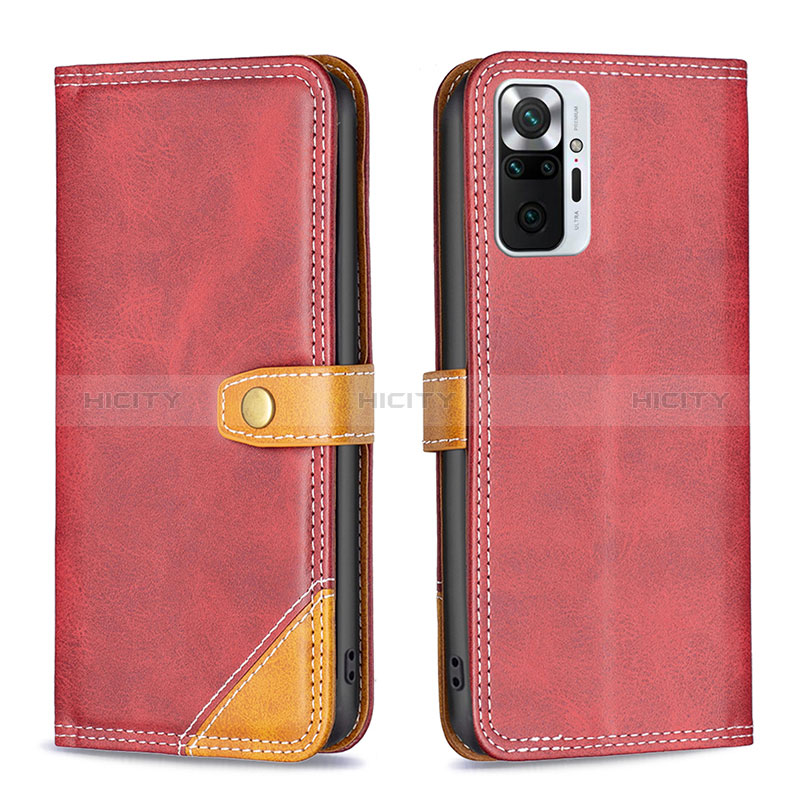 Coque Portefeuille Livre Cuir Etui Clapet B14F pour Xiaomi Redmi Note 10 Pro 4G Plus