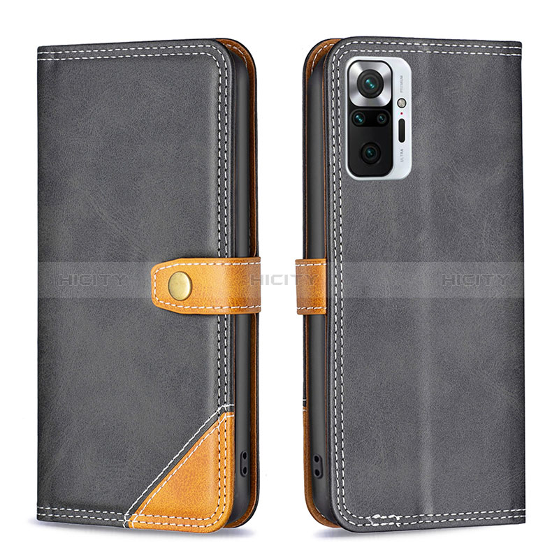 Coque Portefeuille Livre Cuir Etui Clapet B14F pour Xiaomi Redmi Note 10 Pro Max Plus