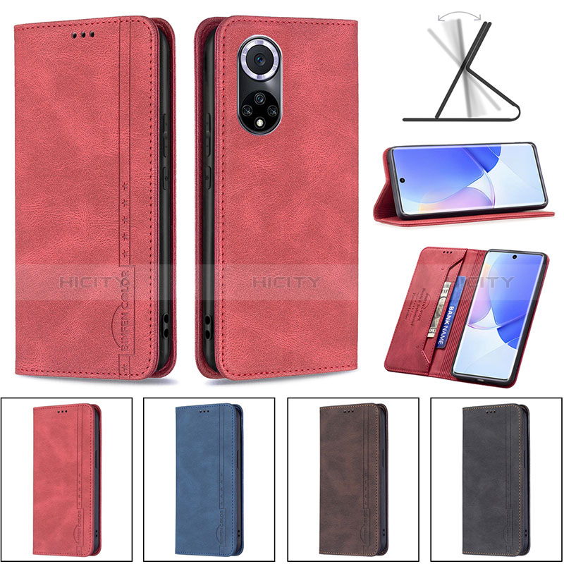 Coque Portefeuille Livre Cuir Etui Clapet B15F pour Huawei Honor 50 5G Plus