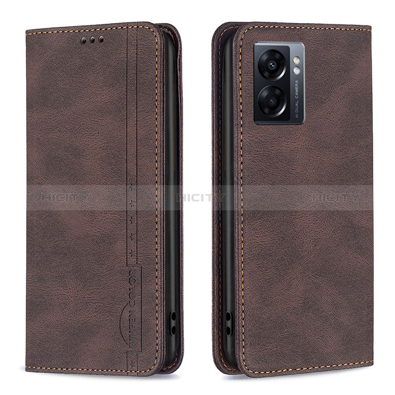 Coque Portefeuille Livre Cuir Etui Clapet B15F pour Oppo A57 5G Plus