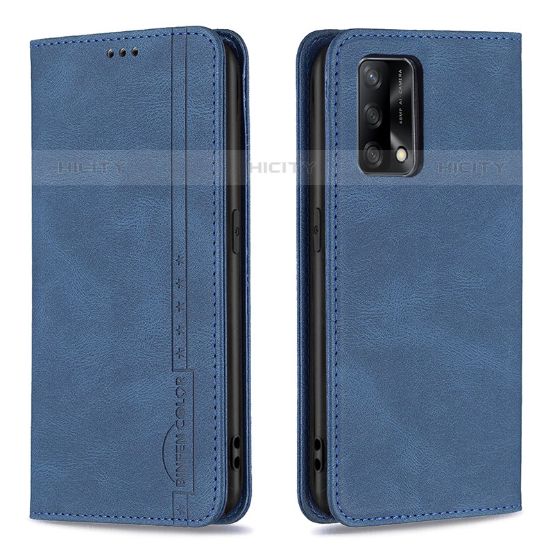 Coque Portefeuille Livre Cuir Etui Clapet B15F pour Oppo A74 4G Plus