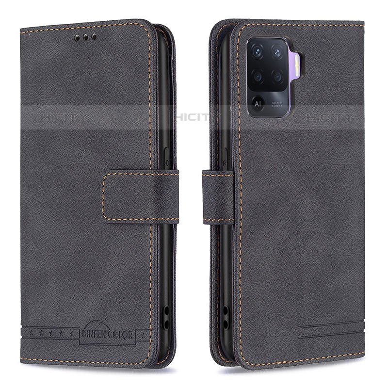 Coque Portefeuille Livre Cuir Etui Clapet B15F pour Oppo F19 Pro Plus