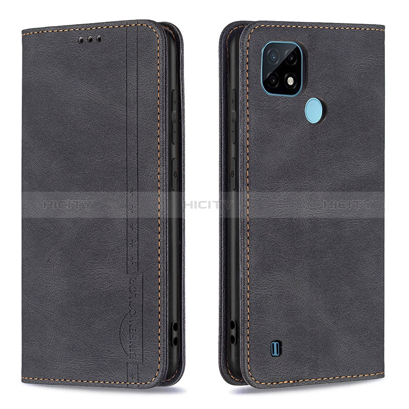 Coque Portefeuille Livre Cuir Etui Clapet B15F pour Realme C21 Plus