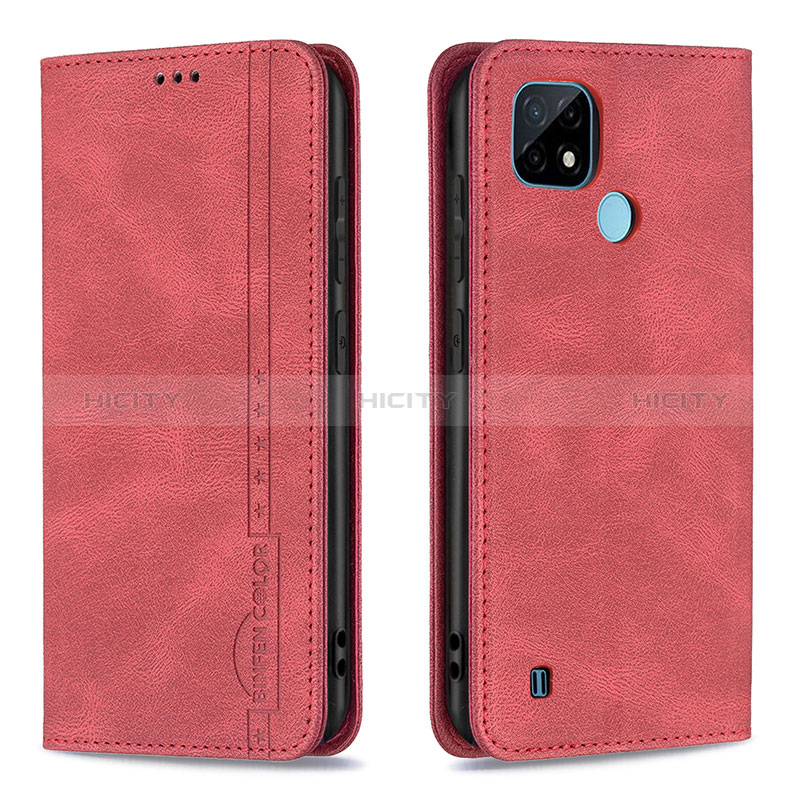 Coque Portefeuille Livre Cuir Etui Clapet B15F pour Realme C21 Plus