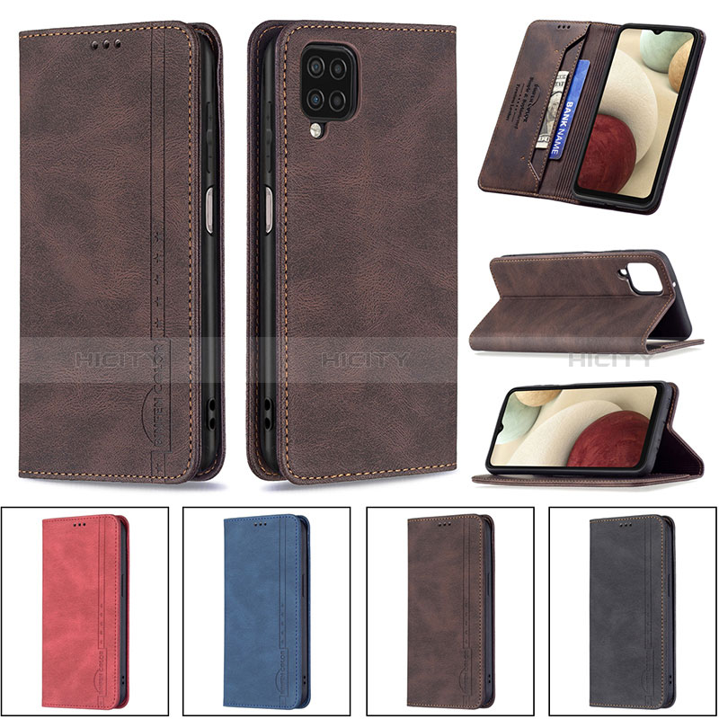 Coque Portefeuille Livre Cuir Etui Clapet B15F pour Samsung Galaxy A12 5G Plus