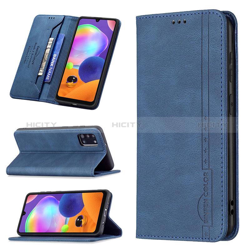 Coque Portefeuille Livre Cuir Etui Clapet B15F pour Samsung Galaxy A31 Plus