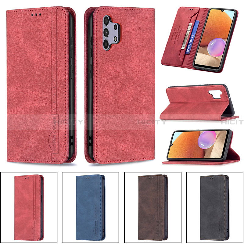 Coque Portefeuille Livre Cuir Etui Clapet B15F pour Samsung Galaxy A32 4G Plus