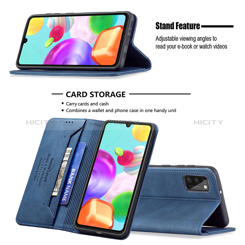 Coque Portefeuille Livre Cuir Etui Clapet B15F pour Samsung Galaxy A41 Plus