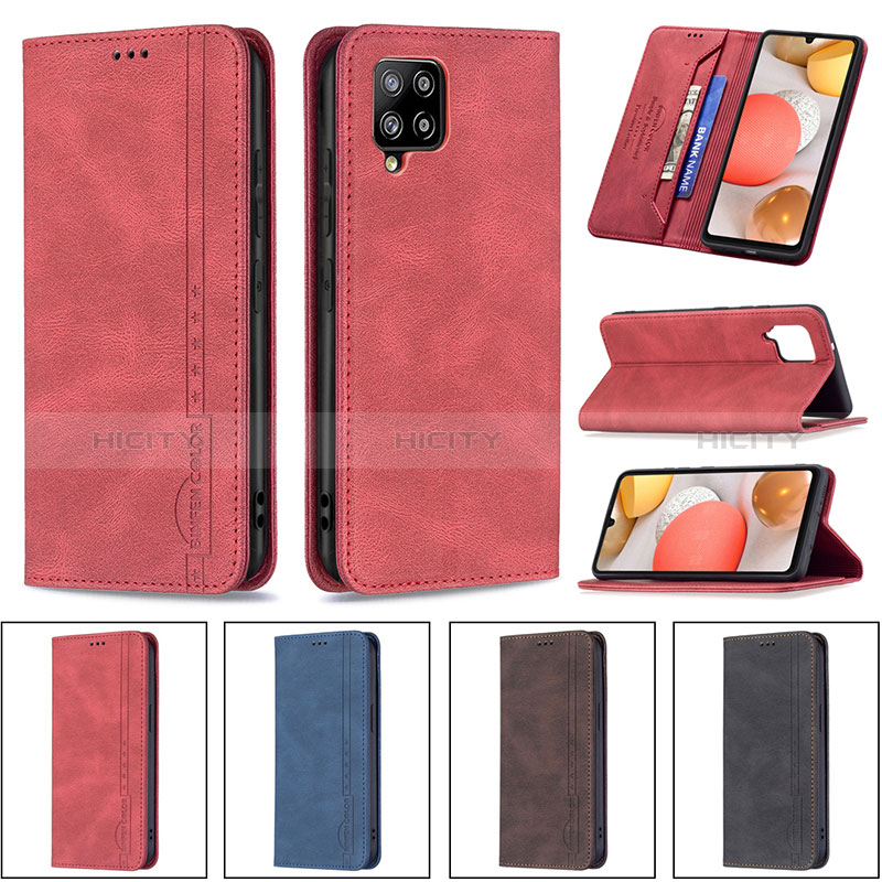 Coque Portefeuille Livre Cuir Etui Clapet B15F pour Samsung Galaxy A42 5G Plus