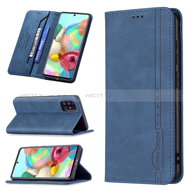 Coque Portefeuille Livre Cuir Etui Clapet B15F pour Samsung Galaxy A71 5G Plus