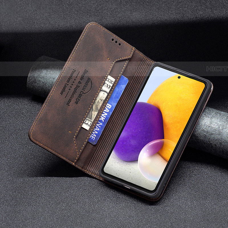 Coque Portefeuille Livre Cuir Etui Clapet B15F pour Samsung Galaxy A72 4G Plus