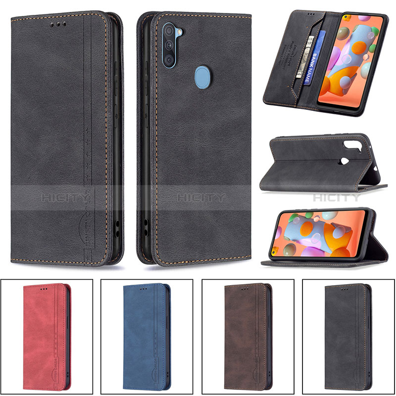 Coque Portefeuille Livre Cuir Etui Clapet B15F pour Samsung Galaxy M11 Plus