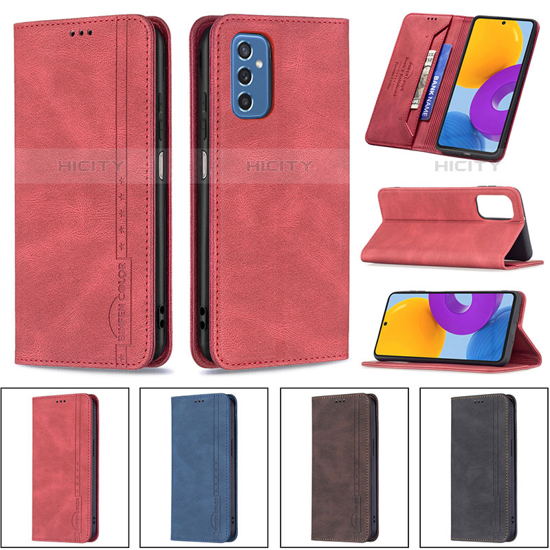 Coque Portefeuille Livre Cuir Etui Clapet B15F pour Samsung Galaxy M52 5G Plus