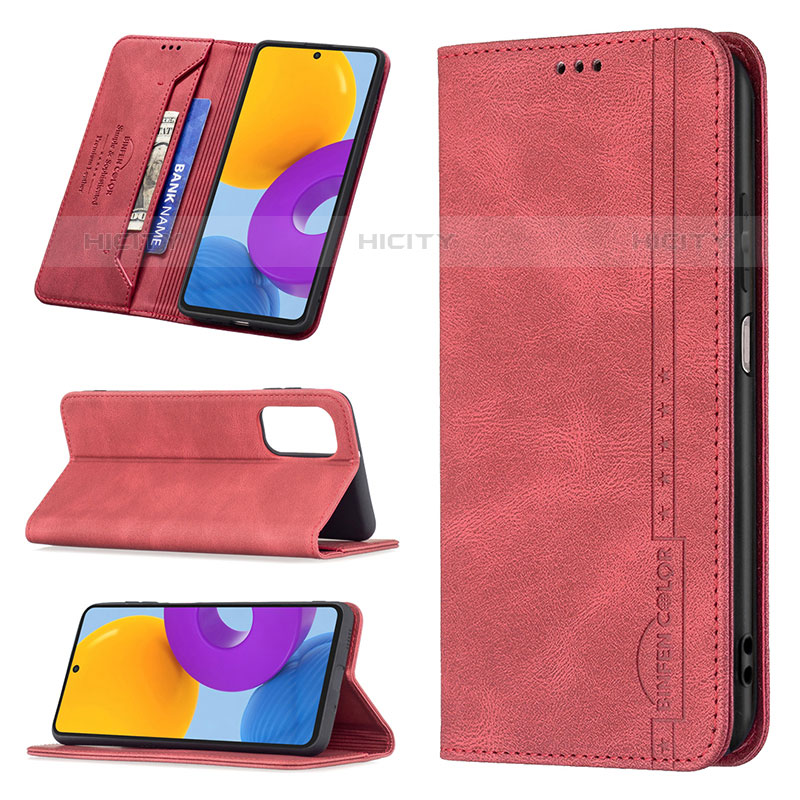 Coque Portefeuille Livre Cuir Etui Clapet B15F pour Samsung Galaxy M52 5G Plus