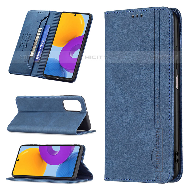 Coque Portefeuille Livre Cuir Etui Clapet B15F pour Samsung Galaxy M52 5G Plus