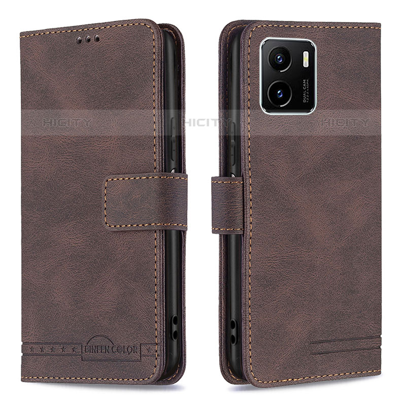 Coque Portefeuille Livre Cuir Etui Clapet B15F pour Vivo iQOO U5x Plus