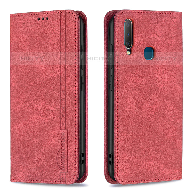 Coque Portefeuille Livre Cuir Etui Clapet B15F pour Vivo Y15 Plus