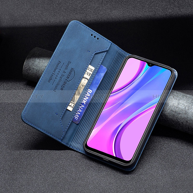 Coque Portefeuille Livre Cuir Etui Clapet B15F pour Xiaomi Redmi 9 Prime India Plus