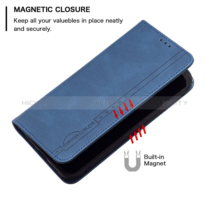 Coque Portefeuille Livre Cuir Etui Clapet B15F pour Xiaomi Redmi 9 Prime India Plus