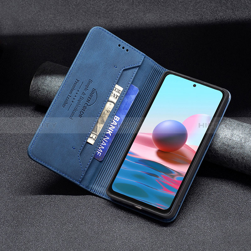 Coque Portefeuille Livre Cuir Etui Clapet B15F pour Xiaomi Redmi Note 10 4G Plus