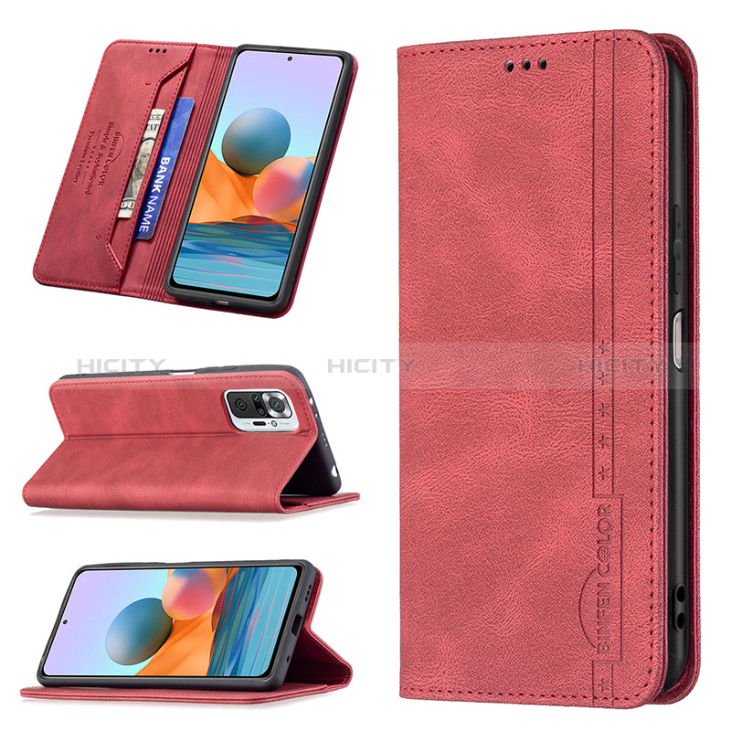 Coque Portefeuille Livre Cuir Etui Clapet B15F pour Xiaomi Redmi Note 10 Pro Max Plus