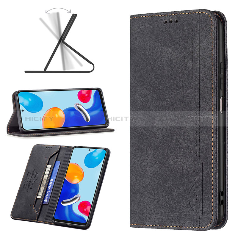 Coque Portefeuille Livre Cuir Etui Clapet B15F pour Xiaomi Redmi Note 11S 4G Plus