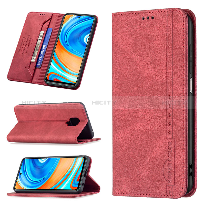 Coque Portefeuille Livre Cuir Etui Clapet B15F pour Xiaomi Redmi Note 9 Pro Plus