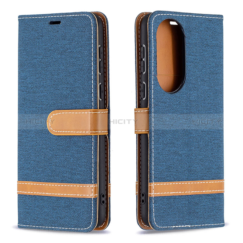 Coque Portefeuille Livre Cuir Etui Clapet B16F pour Huawei P50 Plus