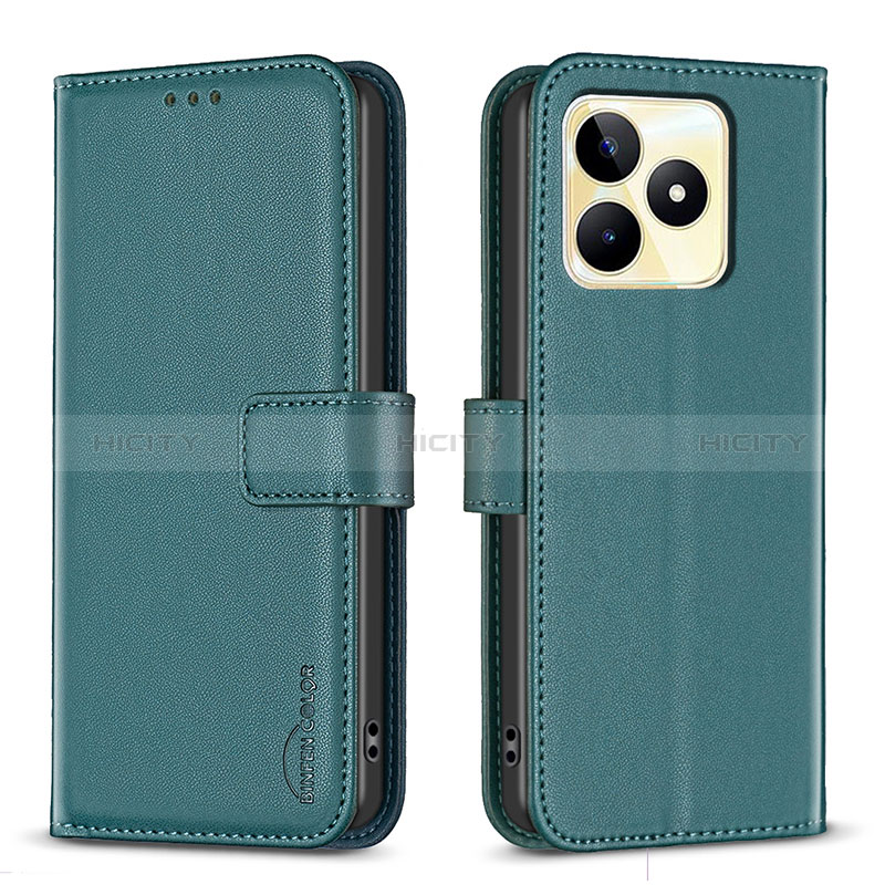 Coque Portefeuille Livre Cuir Etui Clapet B16F pour Realme C51 Plus