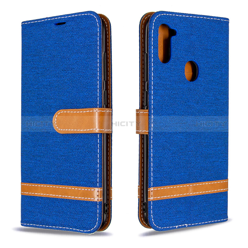 Coque Portefeuille Livre Cuir Etui Clapet B16F pour Samsung Galaxy A11 Plus