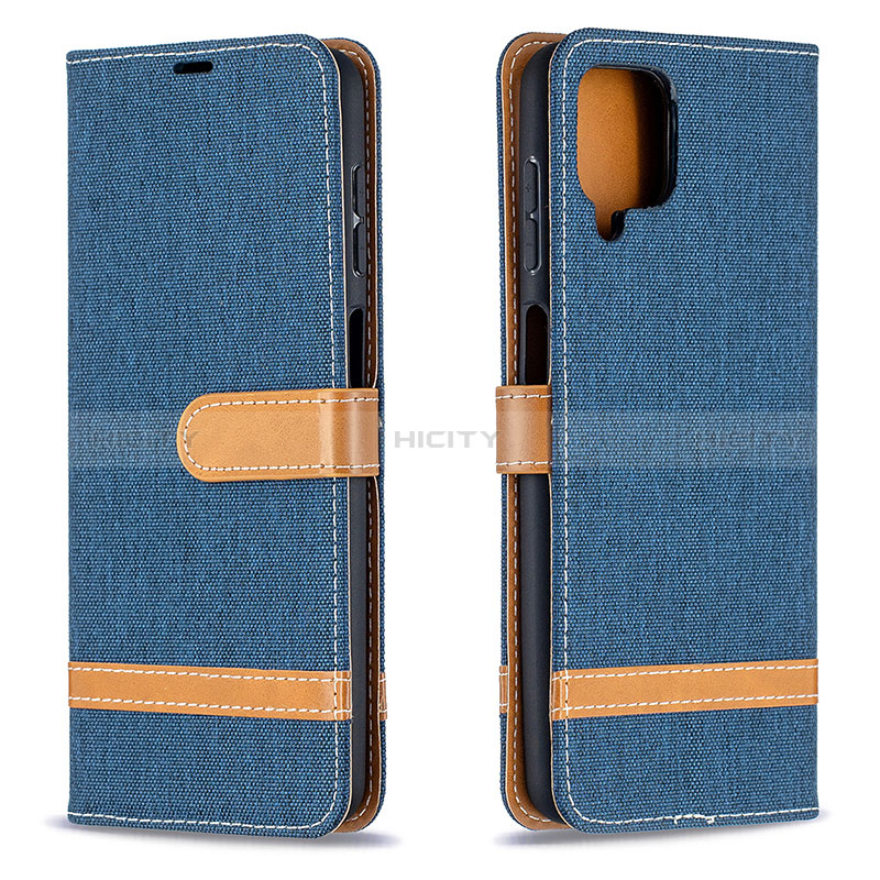 Coque Portefeuille Livre Cuir Etui Clapet B16F pour Samsung Galaxy A12 Plus