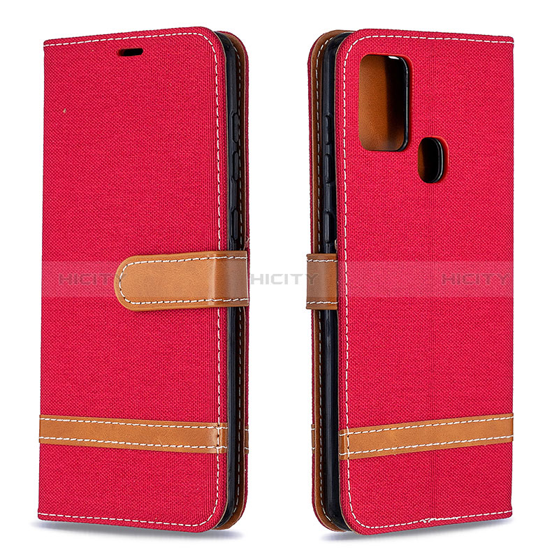 Coque Portefeuille Livre Cuir Etui Clapet B16F pour Samsung Galaxy A21s Plus