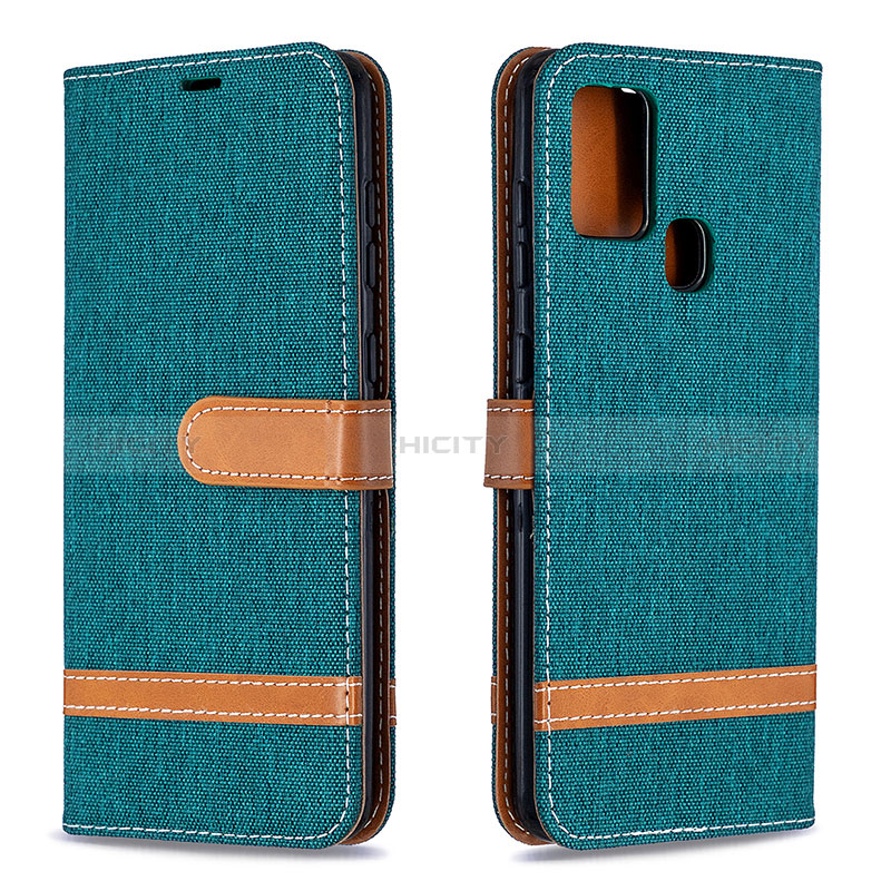 Coque Portefeuille Livre Cuir Etui Clapet B16F pour Samsung Galaxy A21s Plus