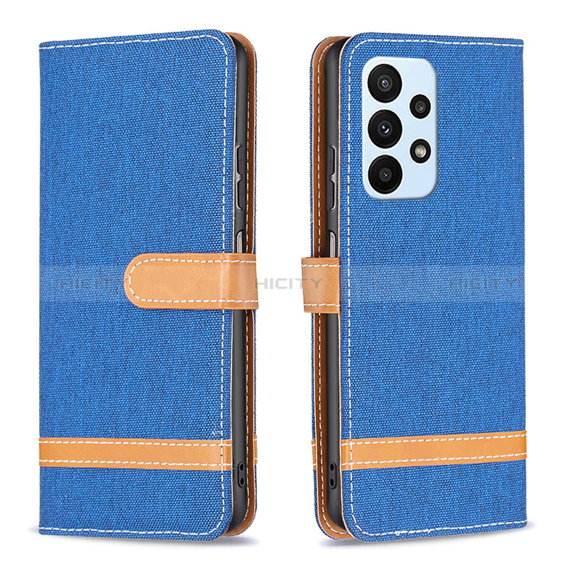 Coque Portefeuille Livre Cuir Etui Clapet B16F pour Samsung Galaxy A23 5G Plus