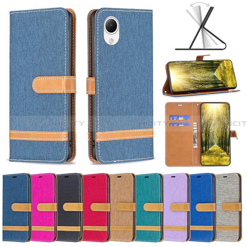 Coque Portefeuille Livre Cuir Etui Clapet B16F pour Samsung Galaxy A23s Plus