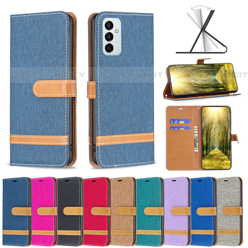 Coque Portefeuille Livre Cuir Etui Clapet B16F pour Samsung Galaxy F23 5G Plus