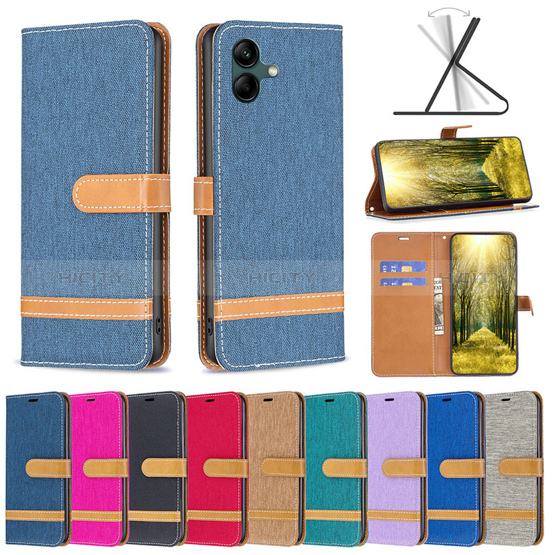 Coque Portefeuille Livre Cuir Etui Clapet B16F pour Samsung Galaxy M04 Plus