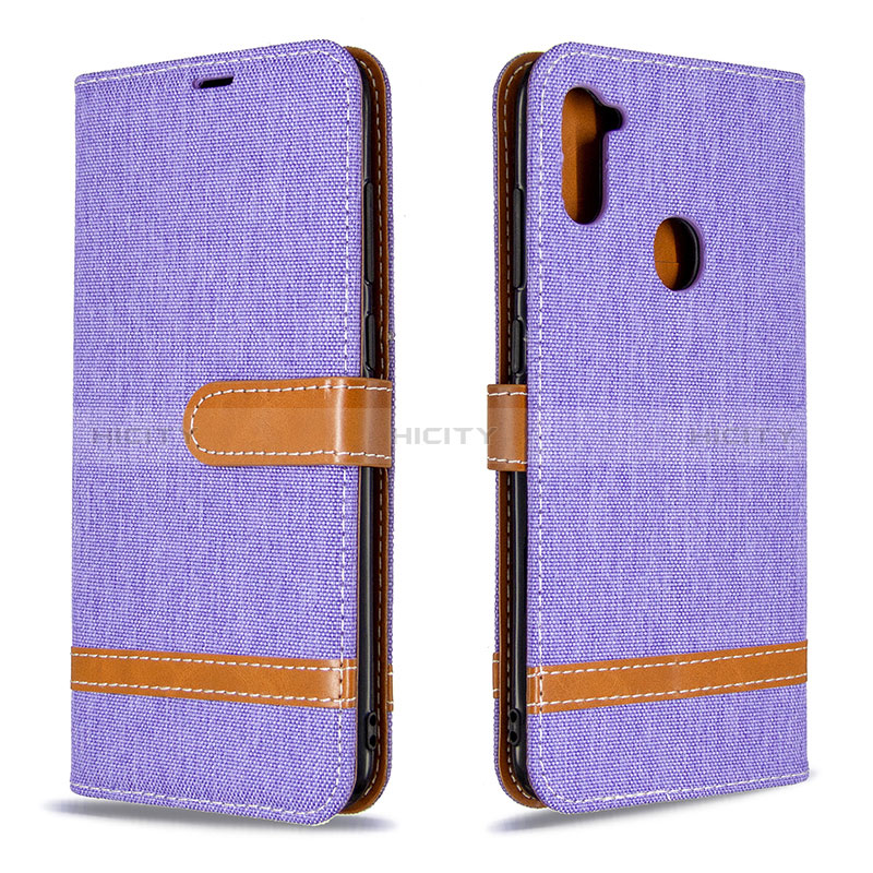 Coque Portefeuille Livre Cuir Etui Clapet B16F pour Samsung Galaxy M11 Plus