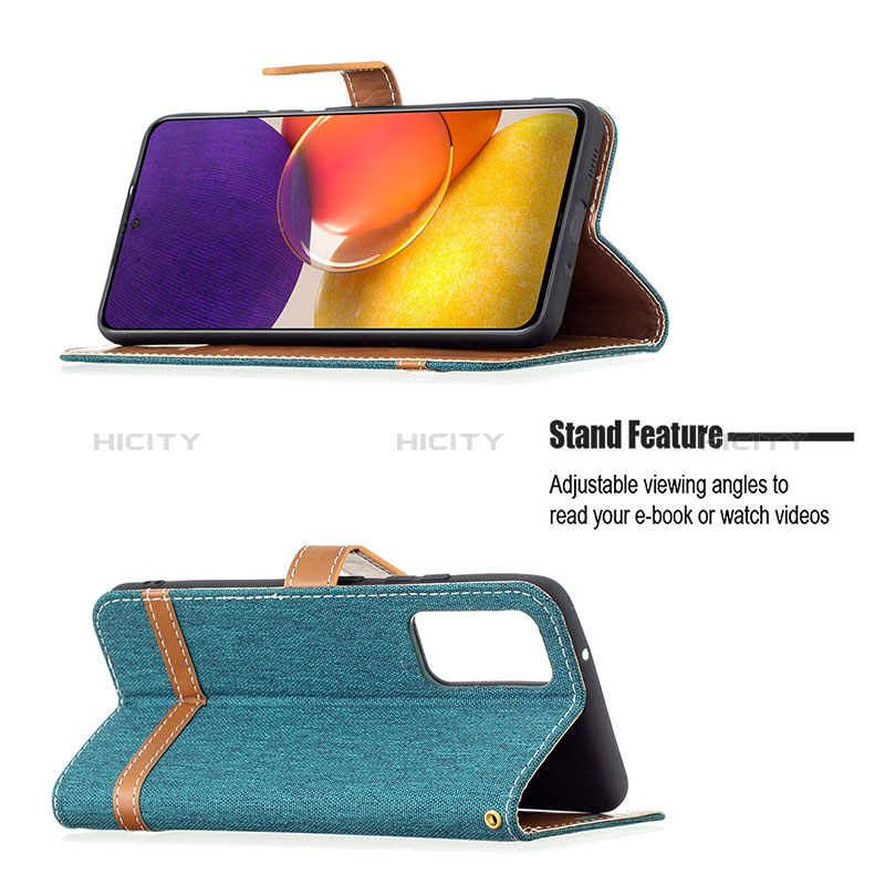 Coque Portefeuille Livre Cuir Etui Clapet B16F pour Samsung Galaxy Quantum2 5G Plus