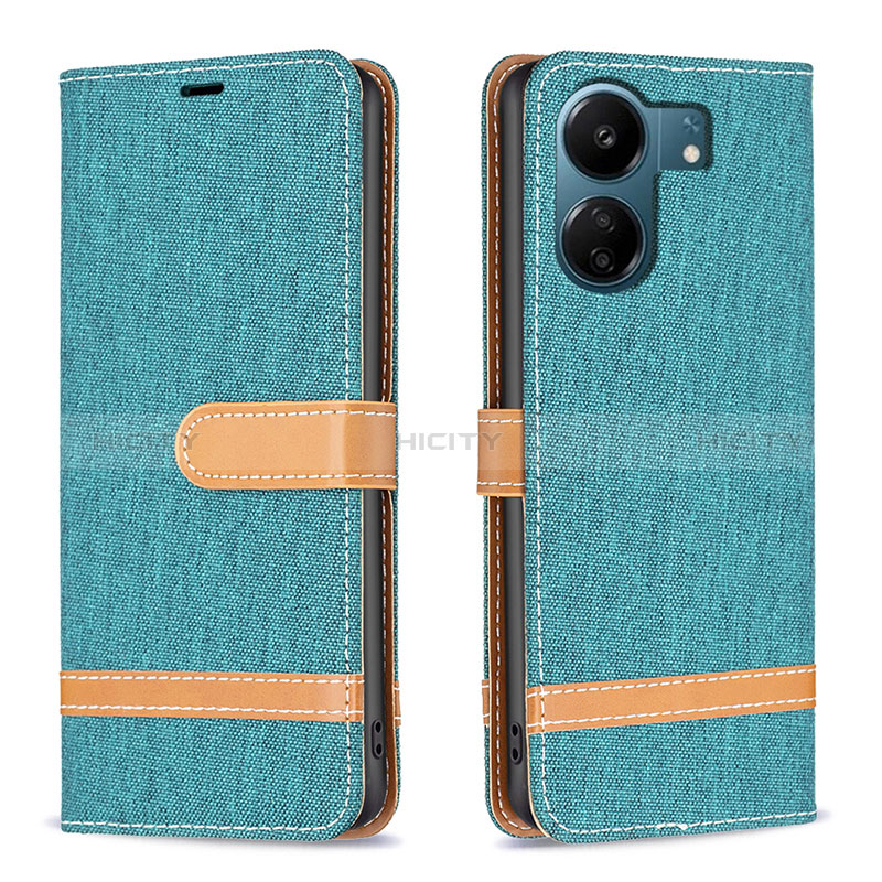 Coque Portefeuille Livre Cuir Etui Clapet B16F pour Xiaomi Poco C65 Plus