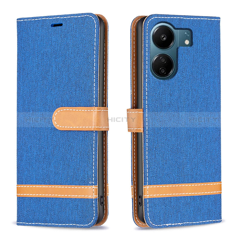 Coque Portefeuille Livre Cuir Etui Clapet B16F pour Xiaomi Poco C65 Plus