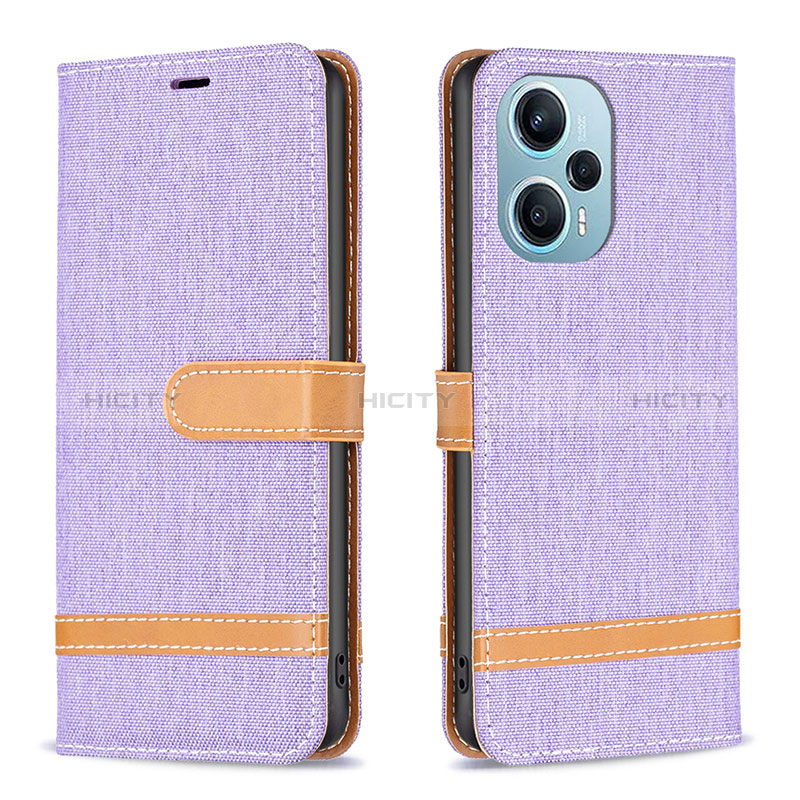 Coque Portefeuille Livre Cuir Etui Clapet B16F pour Xiaomi Poco F5 5G Plus