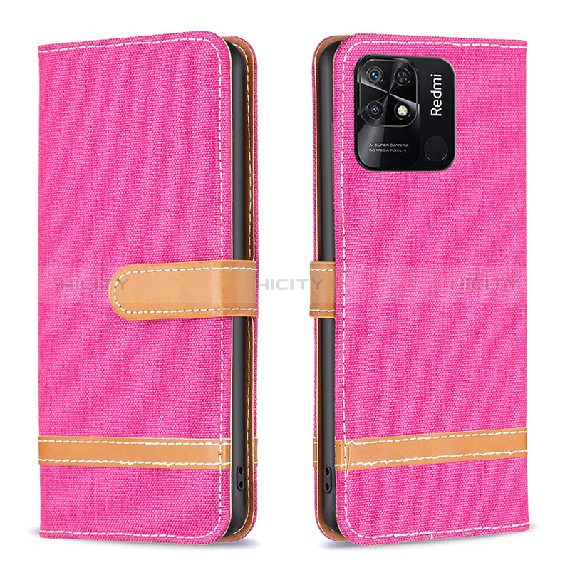 Coque Portefeuille Livre Cuir Etui Clapet B16F pour Xiaomi Redmi 10 Power Plus