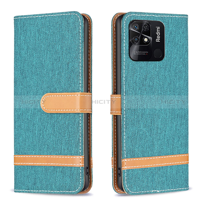 Coque Portefeuille Livre Cuir Etui Clapet B16F pour Xiaomi Redmi 10 Power Plus