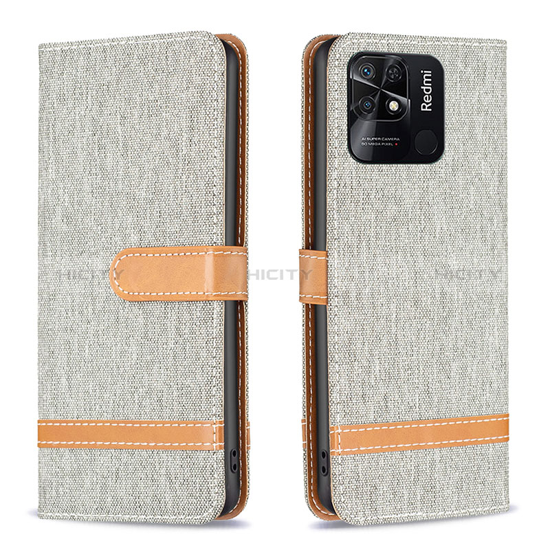 Coque Portefeuille Livre Cuir Etui Clapet B16F pour Xiaomi Redmi 10 Power Plus